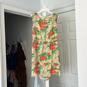 Alice and Olivia silk dress with cute back cut-out
